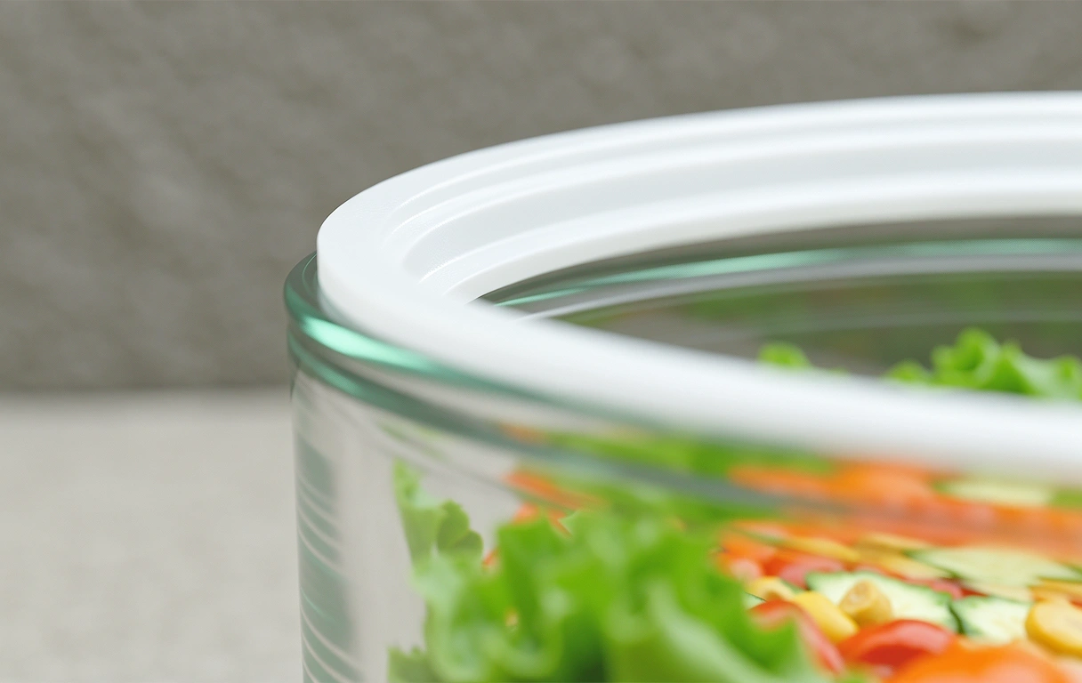 Glasverpackung Detail